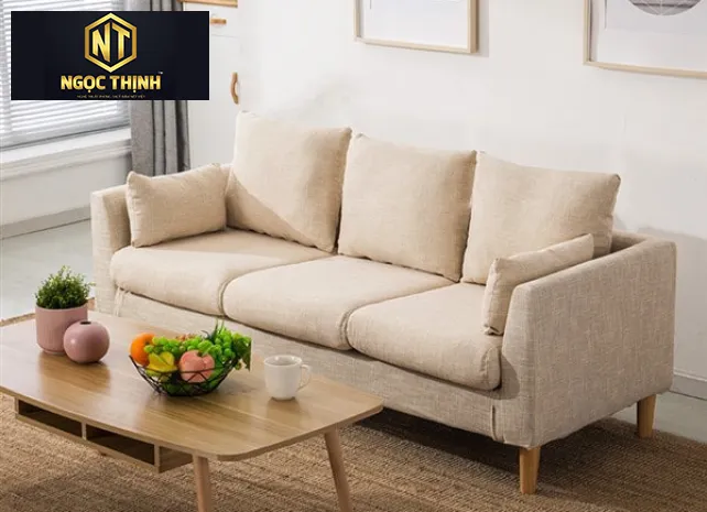 Xưởng Nội Thất Ngọc Thịnh - Bộ bàn ghế sofa chữ I dành cho phòng khách có không gian nhỏ Xưởng Nội Thất Ngọc Thịnh - Bộ bàn ghế sofa chữ I dành cho phòng khách có không gian nhỏ